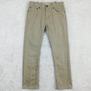 Levi's Big Boys Jeans 511 Slim Denim Light Khaki‎ Stretch Mid Rise 18 Reg